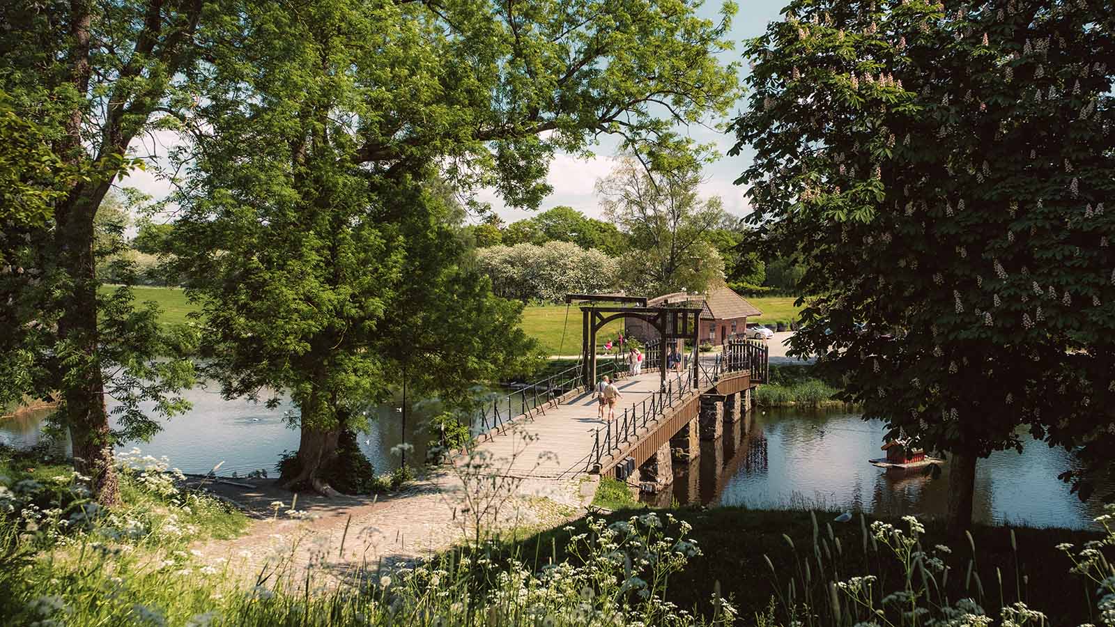 En sommerdag i Gamlebyen i Fredrikstad